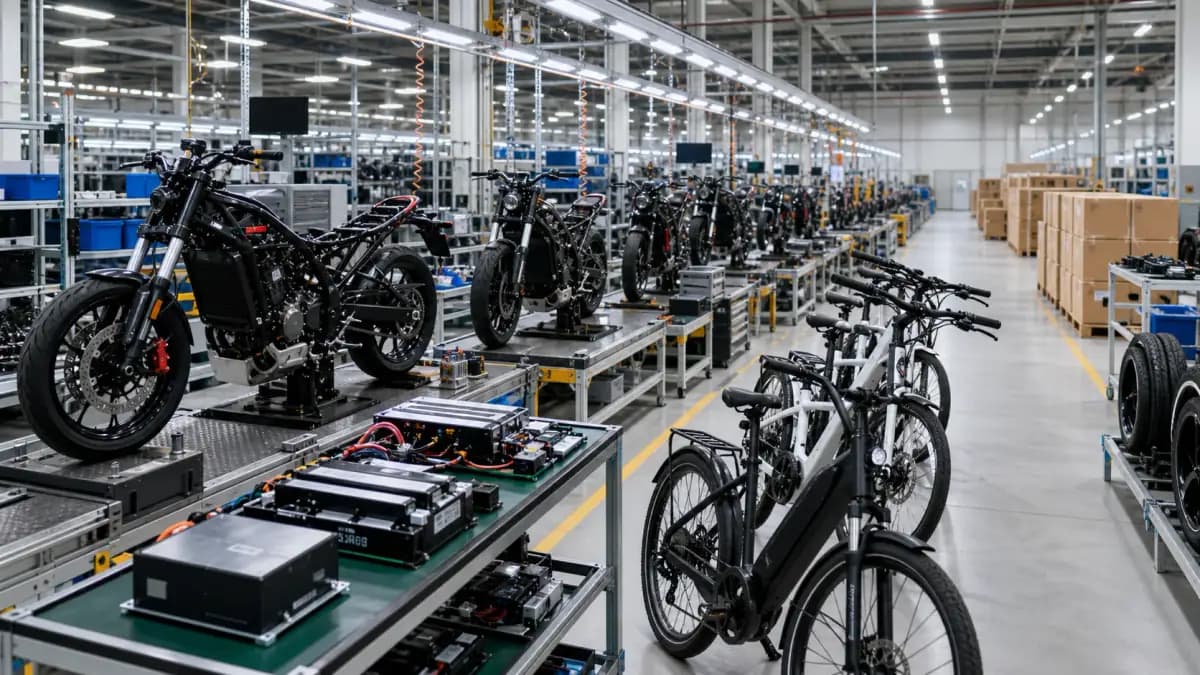 Wuxi Bicycles industrial cluster background
