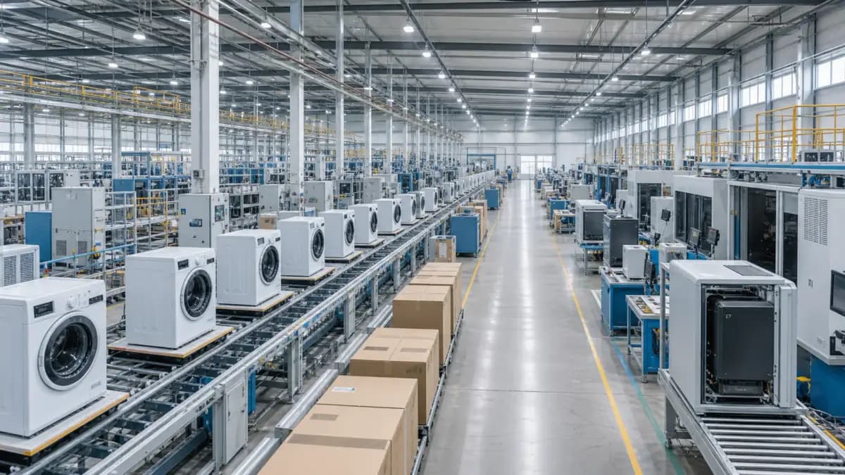 Ningbo Home Appliances industrial cluster background