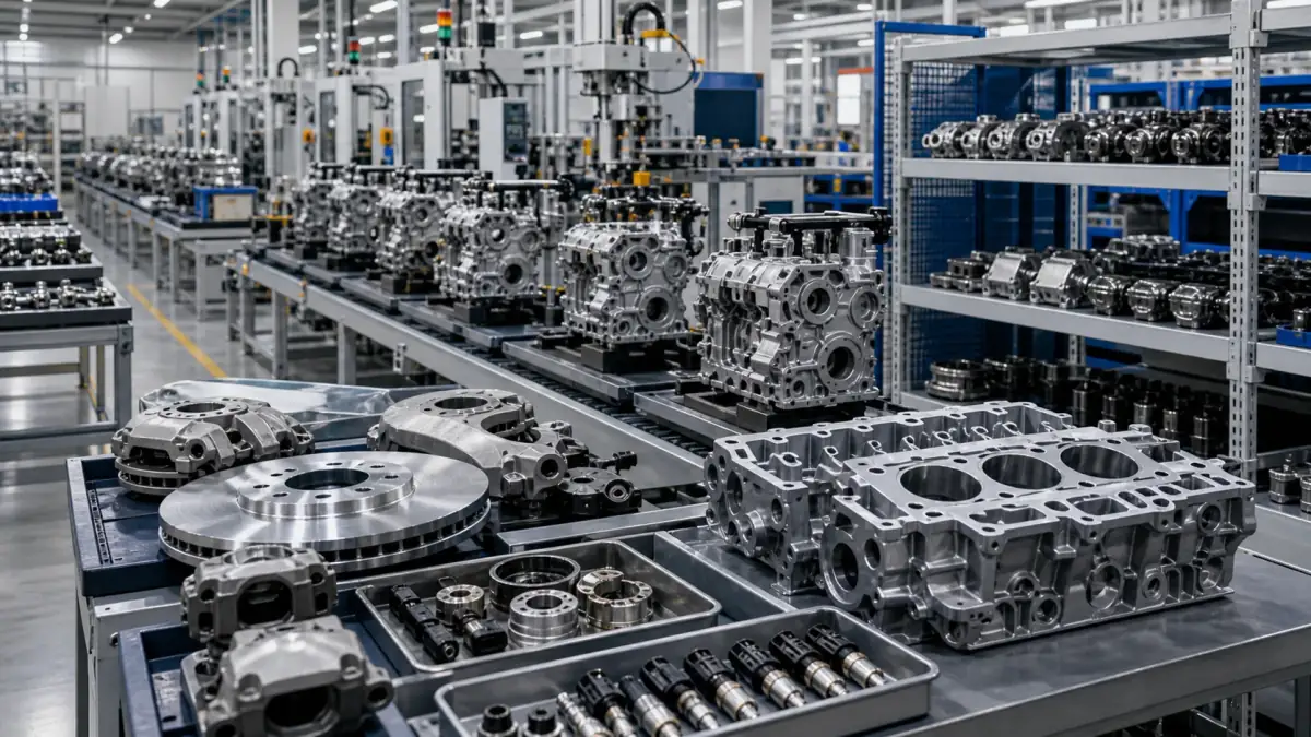 Auto Parts & Accessories manufacturing visual