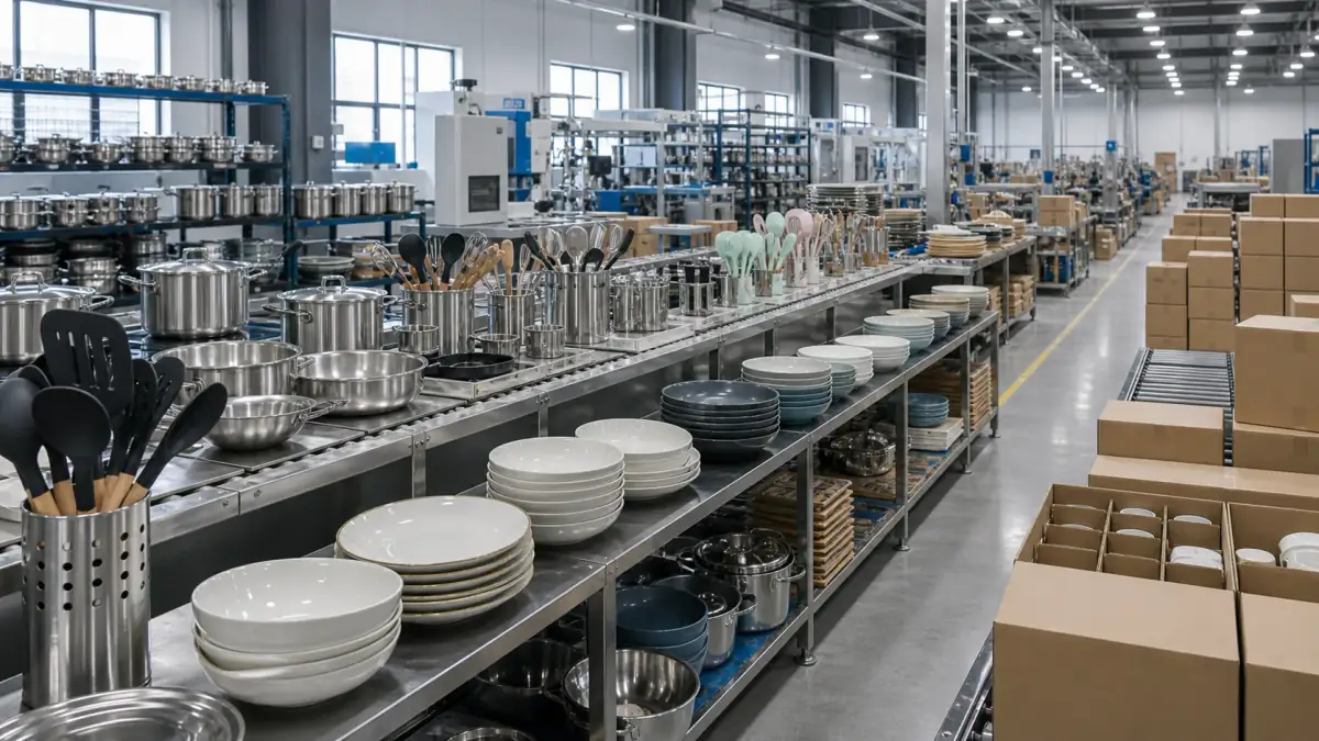 Home Appliances & Kitchenware manufacturing visual