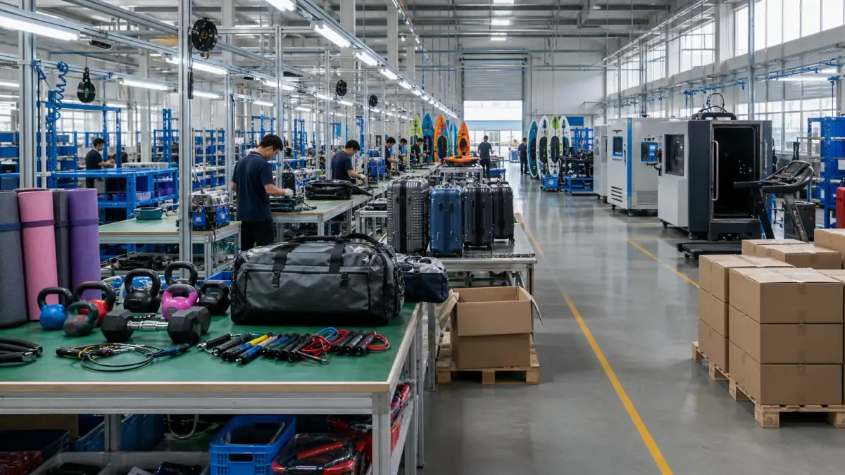 Sports, Travel and Leisure Products sourcing category visual